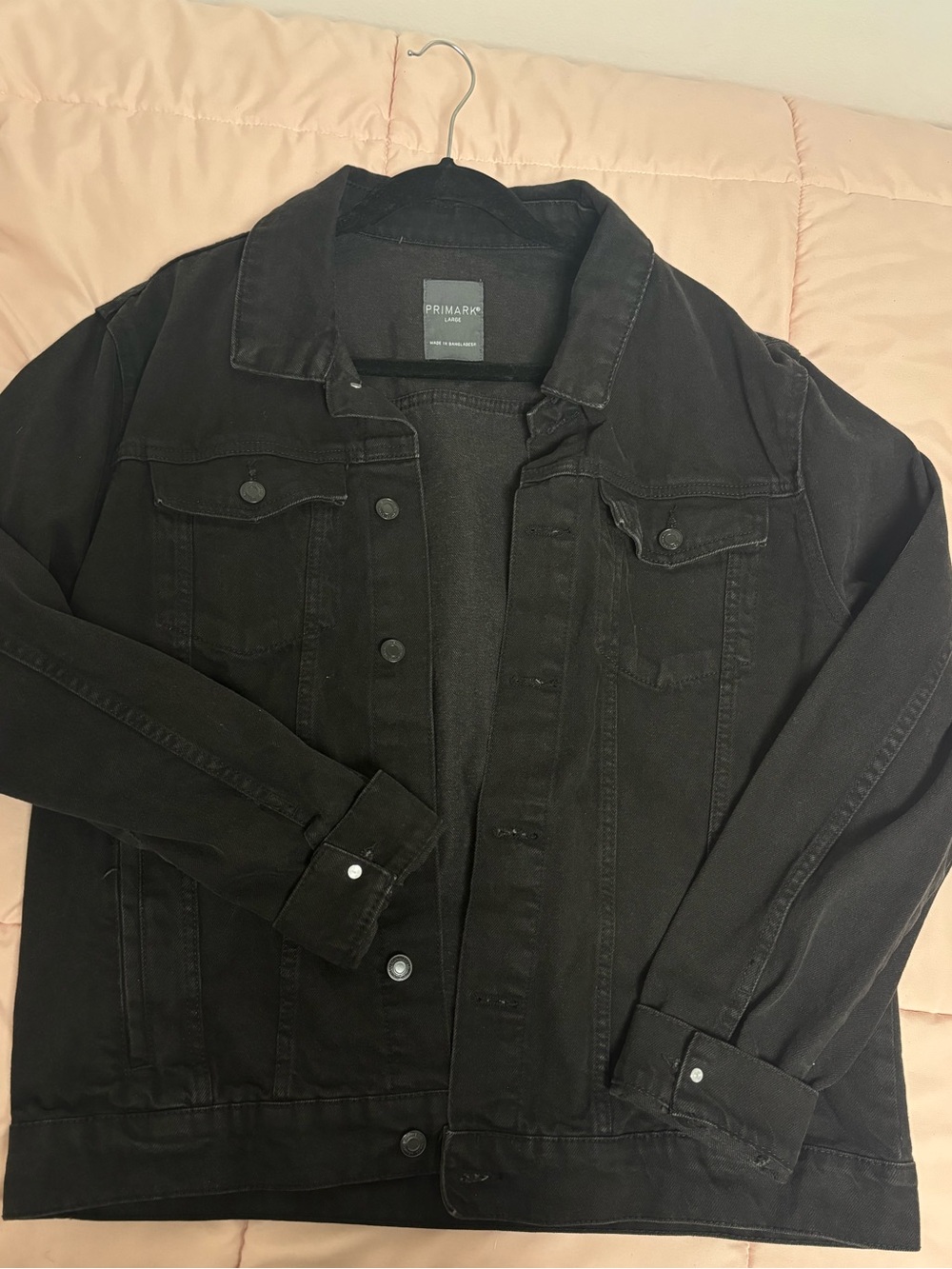 Men's Black Denim Jacket